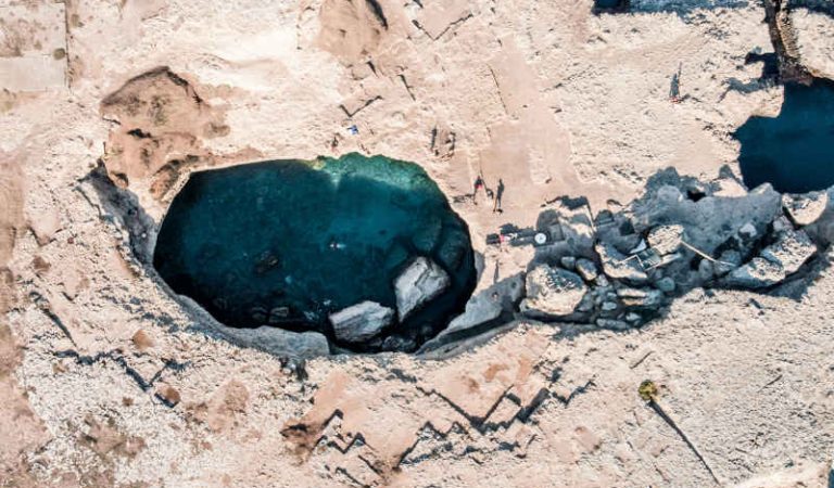 Grotta della Poesia a Roca Vecchia in Salento